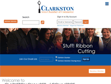 Tablet Screenshot of clarkston.org